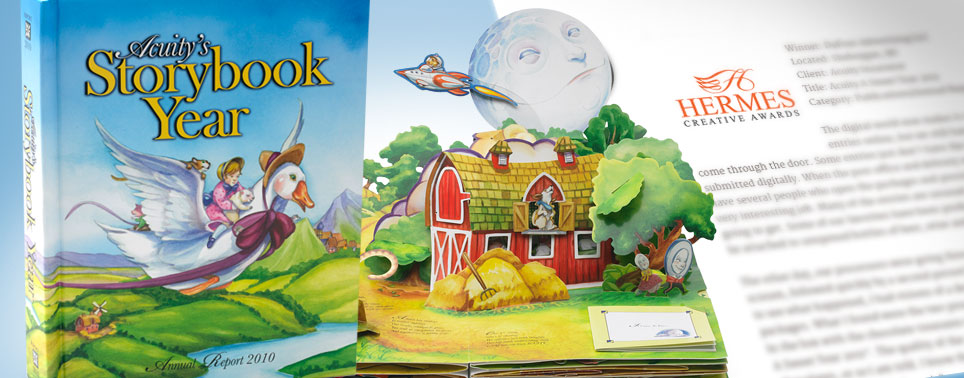 ACUITY's “A Storybook Year” Annual Report Wins International Award